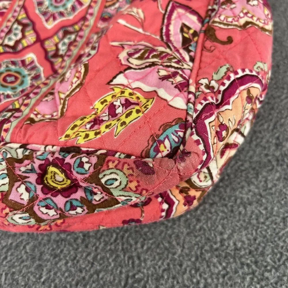 Vera‎ Bradley Quilted Back Pack Purse 6 Pockets School Bag 12